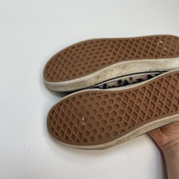 Vans Old Skool Pink Purple Leopard Camo Skater Shoe Low Top Size 4.5 Missy Teen - Picture 5 of 16